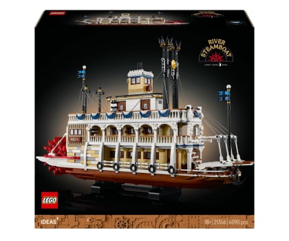 Klocki LEGO® LEGO Ideas 21356 Parowiec rzeczny